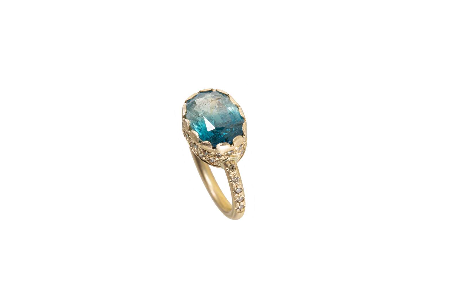 Bicolor Tourmaline Helen Ring 