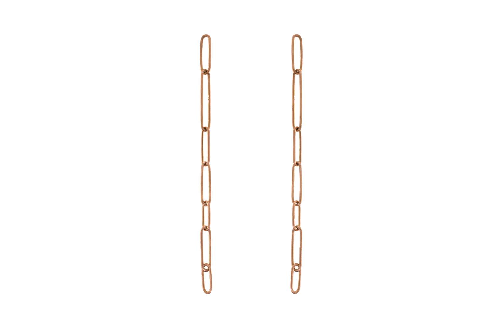 Sixty Earrings 9 kt Rose Gold